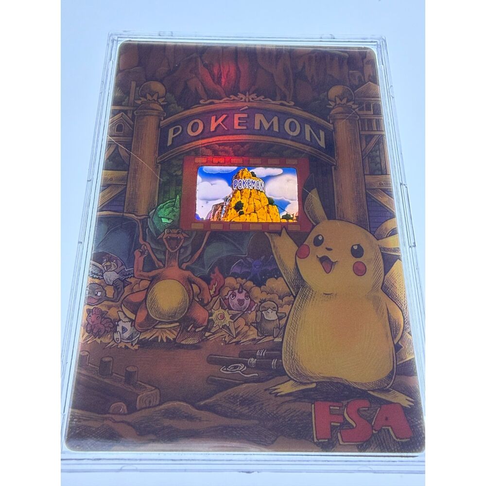 Pokémon: The First Movie — REAL Movie Film Cell: Pokémon Mountain